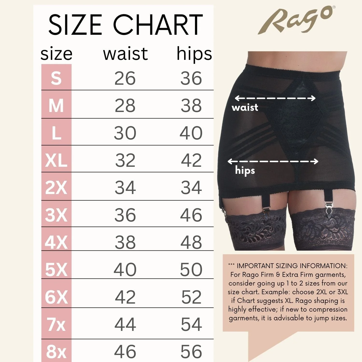 Style 1359 | Waistline Open Bottom Breathable Power Mesh Fabric | Firm to Extra Firm Support - Image 10