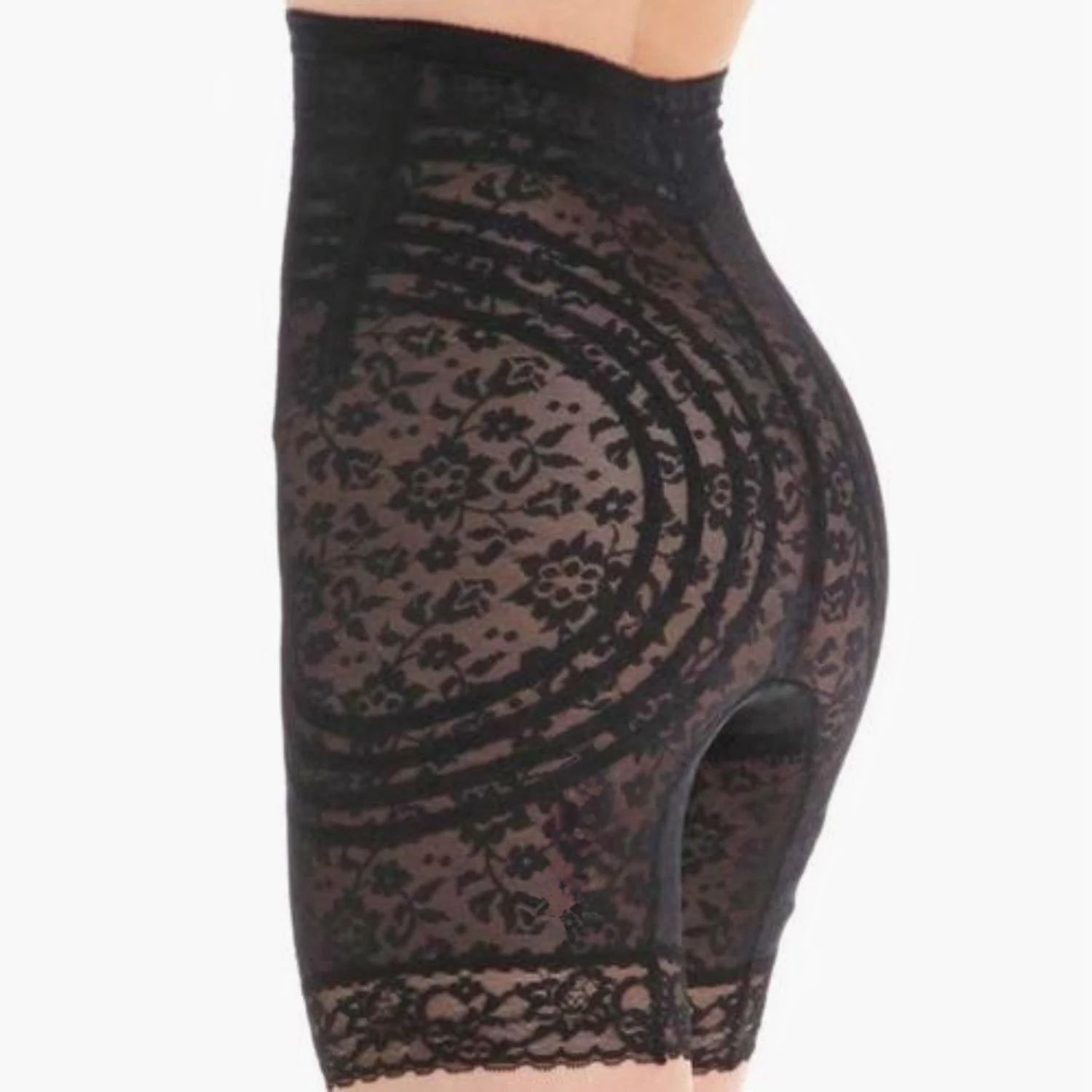 Style 6207 | No Roll High Waist Lace Thigh Slimmer with Extra Firm Support - Image 27
