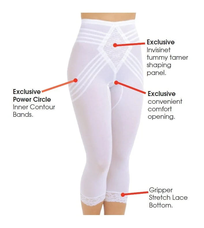Style 6269 | Breathable Waistline Capri Pant Liner | Power Mesh Fabric | Firm to Extra Firm Support - Image 10