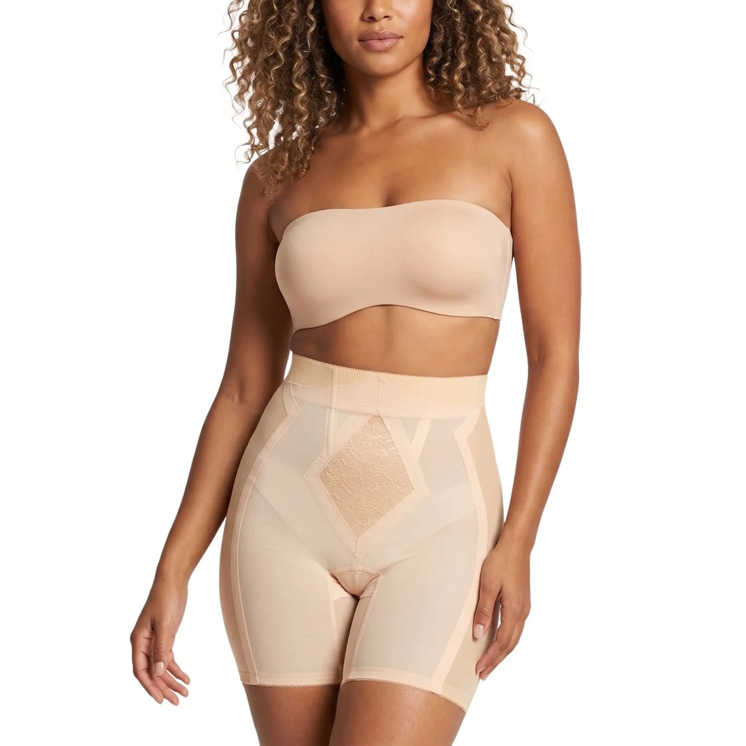 Style 696 | High Waist "No Top Roll" | Firm Control Girdle - Image 11