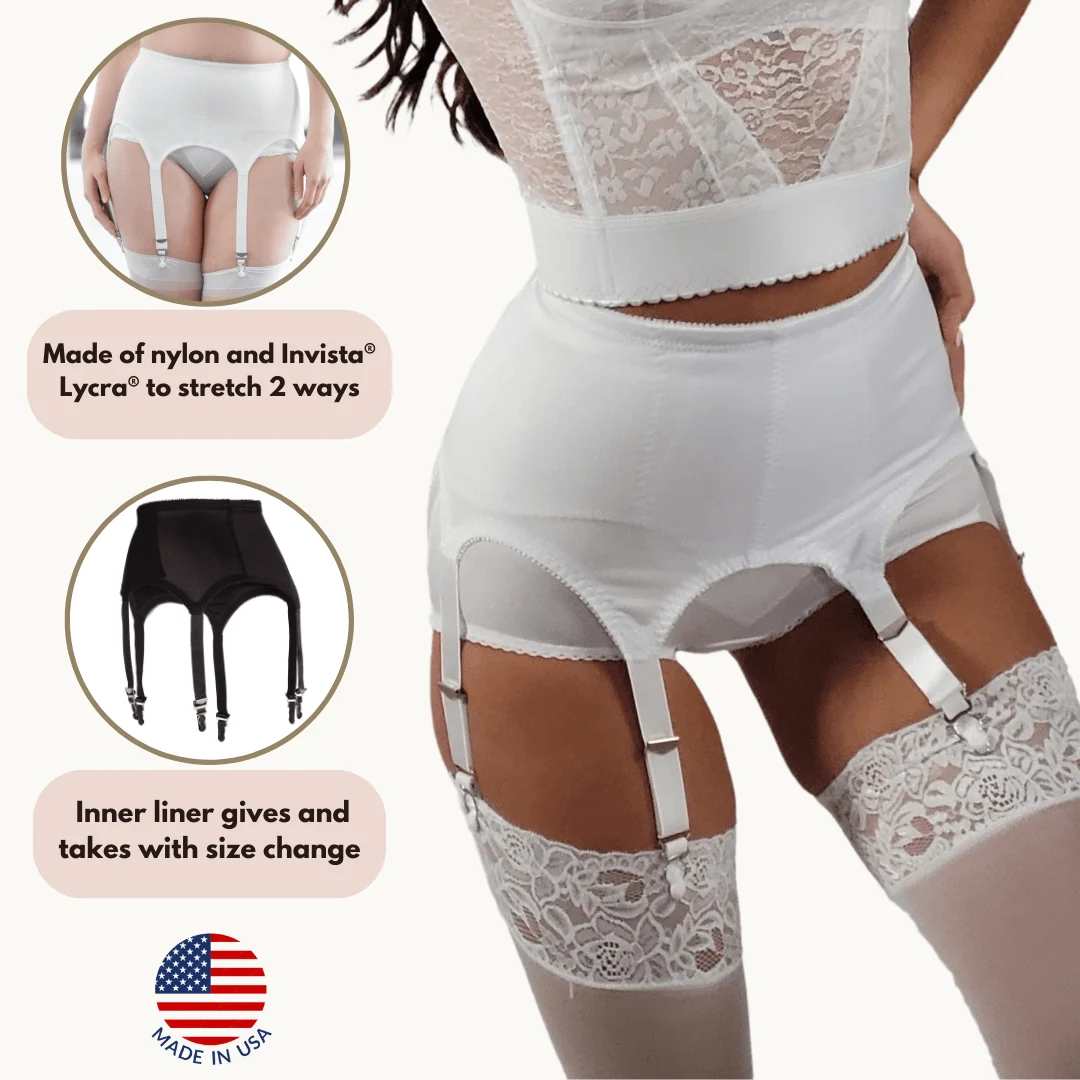 Style 72522 | Garter Belt | Six Metal Garters | Moderate Shaping & Tummy Control - Image 10